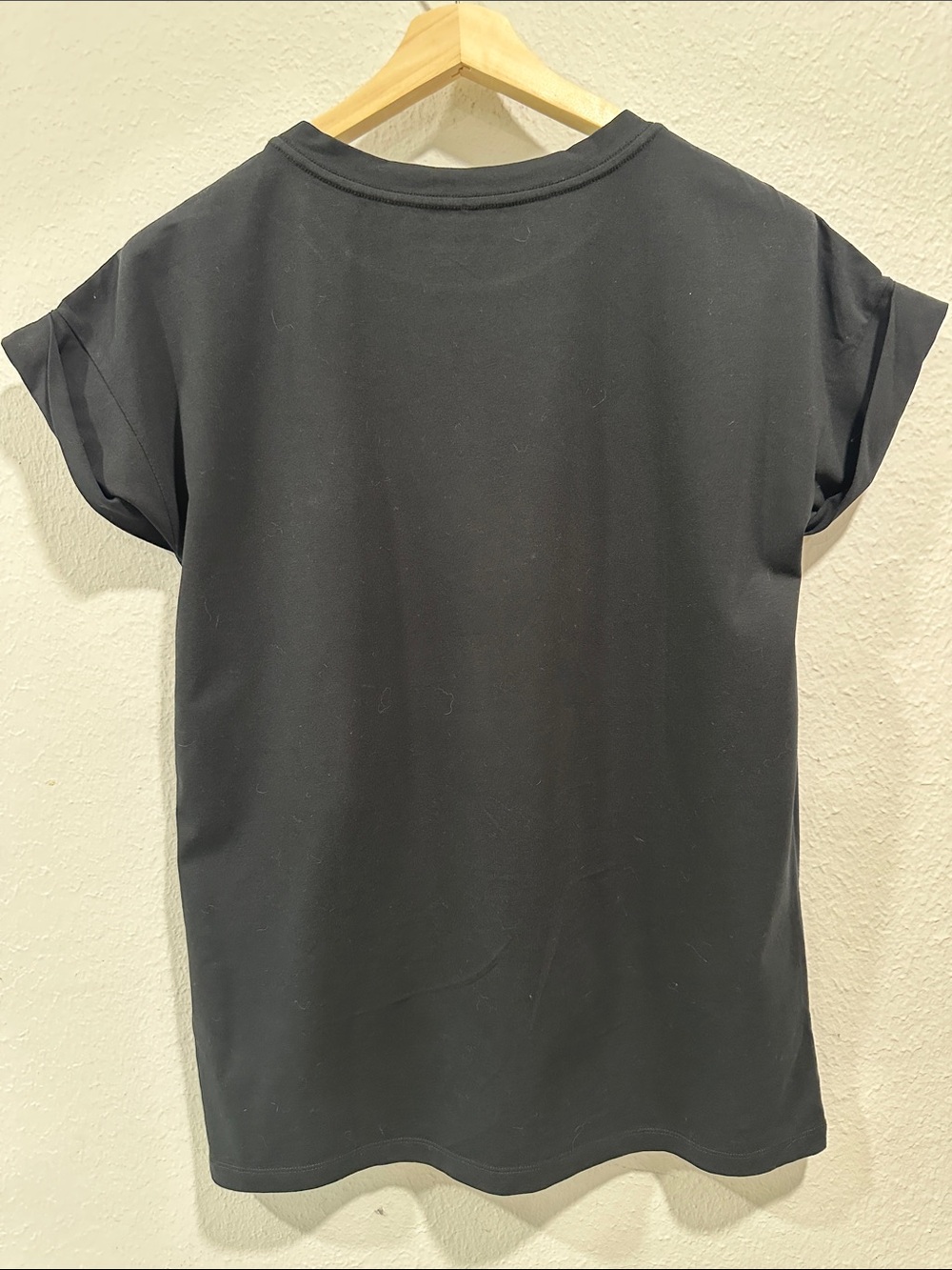 AllSaints Black 'BERLIN' Imogen Graphic Tee XS/S - Picture 4 of 4